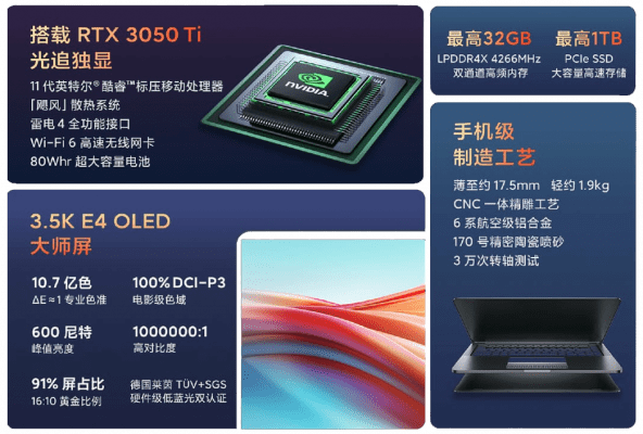 buy Xiaomi Mi Notebook Pro X 15 2021 Italia