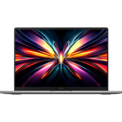 Portatile Xiaomi Redmibook 16 (2026), vista frontale schermo 16 pollici, telaio argento
